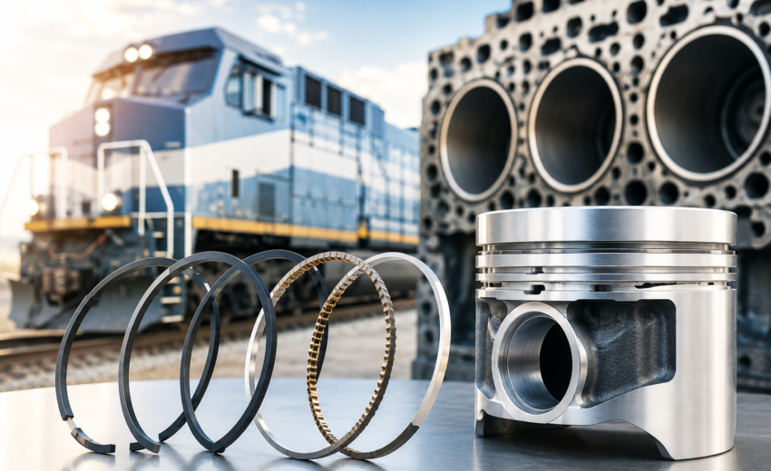 Why OEM Quality EMD Piston Ring Sets Matter for Locomotive Performance | Indo German Industries